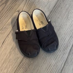 Black Toms - Toddler